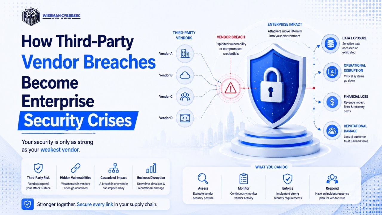 How Third-Party Vendor Breaches Become Enterprise Security Crises