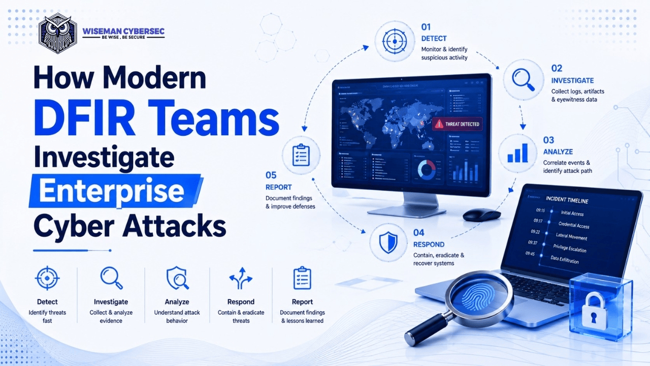 How Modern DFIR Teams Investigate Enterprise Cyber Attacks
