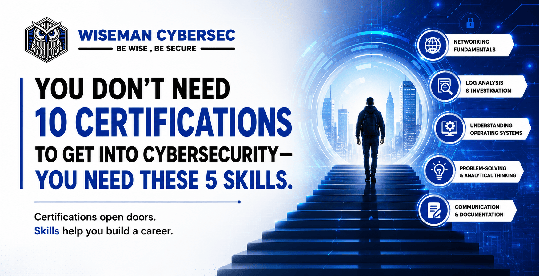 You Don’t Need 10 Certifications to Get Into Cybersecurity—You Need These 5 Skills